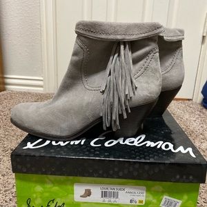 Sam Edelman suede booties